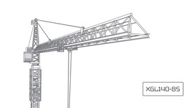 Башенный кран XCMG XGL140-8S