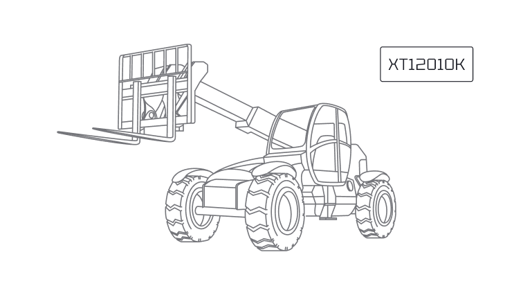 Телескопический погрузчик XCMG XT12010K